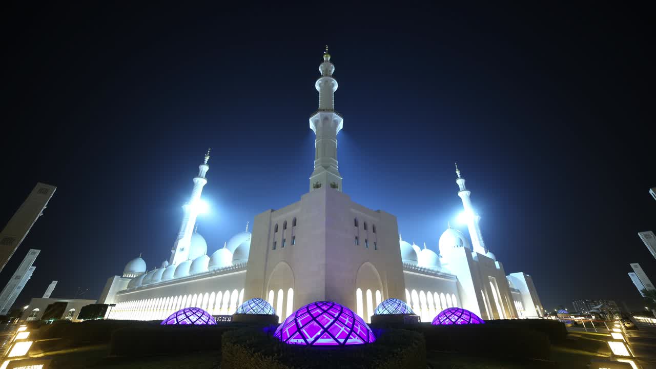 lasso di tempo dalla moschea principale dell'uea