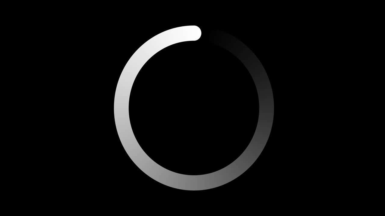 círculo de carga de icono de bucle