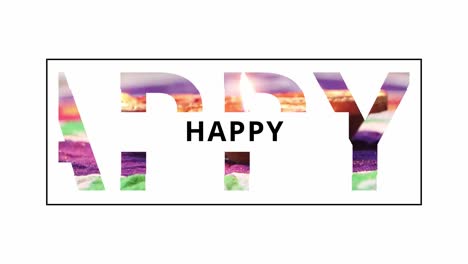 diwali animación de texto 3d de doble tono, animación de palabras o letras con fuente elegante y fondo gráfico de movimiento multicolor diwali.