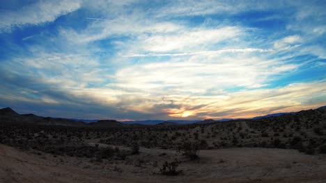 desert time lapse, mojave desert, california