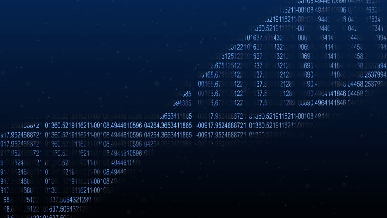 animación de la estructura del adn contra un fondo azul