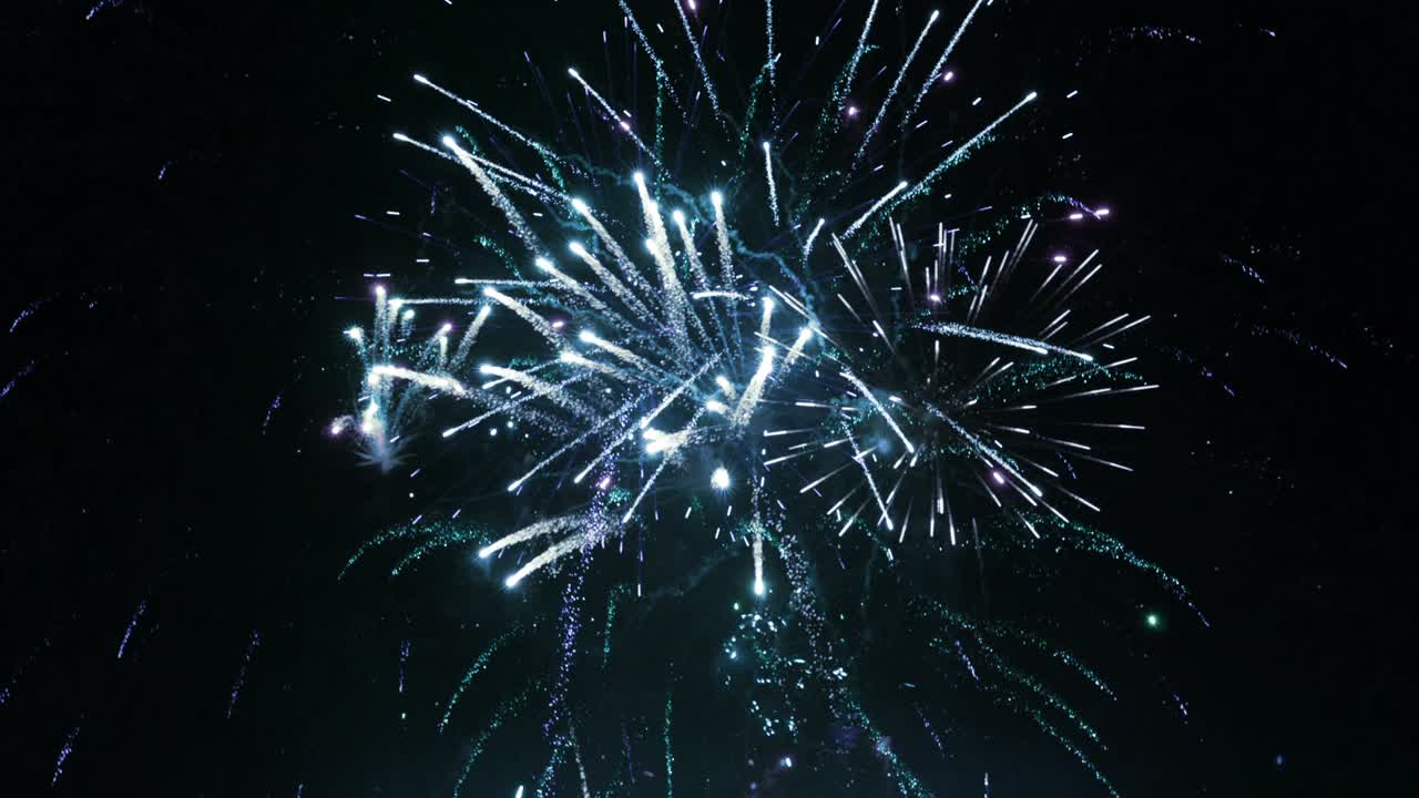 espectáculo de fuegos artificiales - agudo vibrante limpio 4k uhd bucle