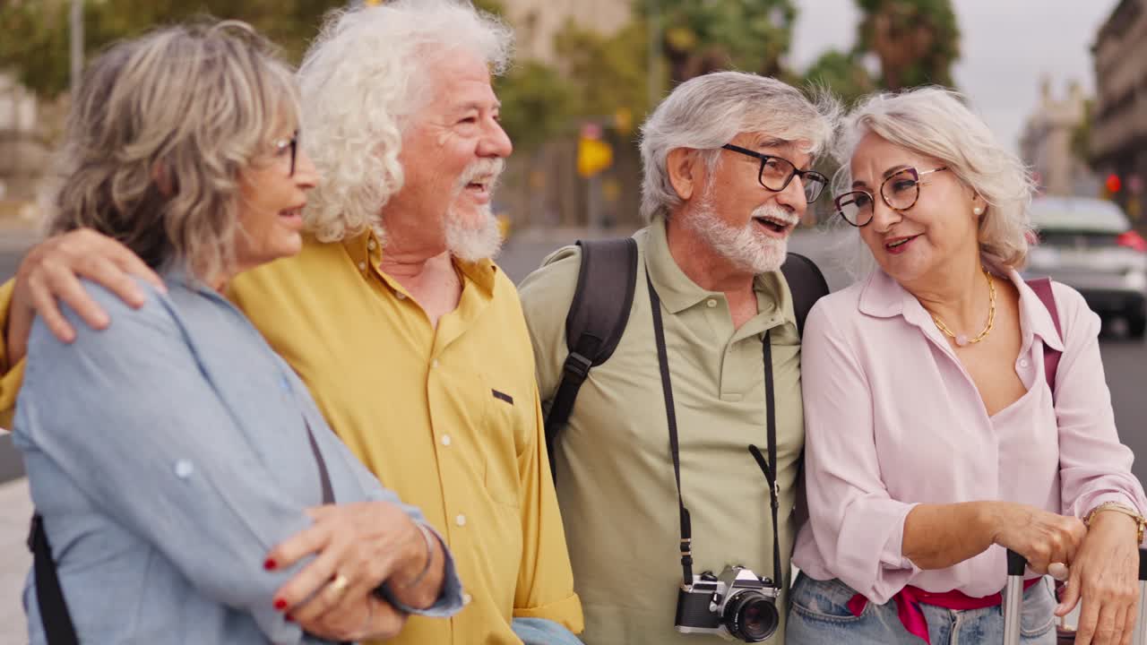 Group of Senior Tourists