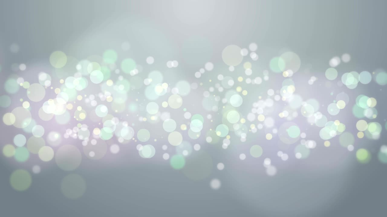 las partículas grises de fondo bokeh.