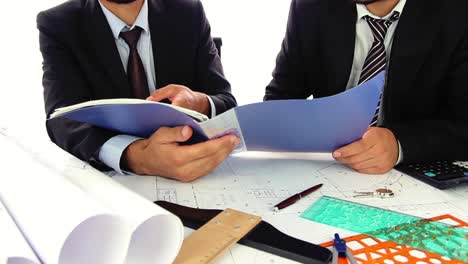 presentación corporativa para personas de negocios en la oficina