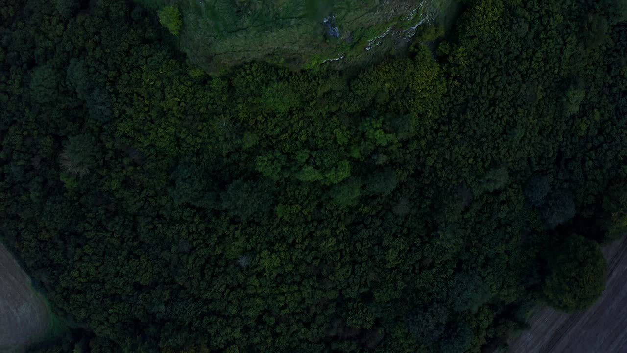 roca de dunamase, condado de laois, irlanda, septiembre de 2021