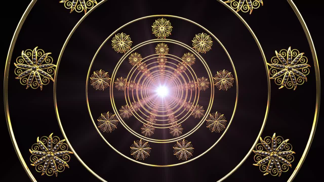 el bucle del túnel dorado