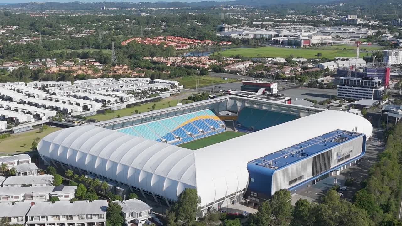 estadio y alrededores desde arriba en gold coast