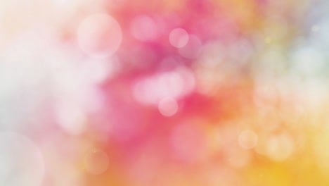 abstract summer background with bokeh