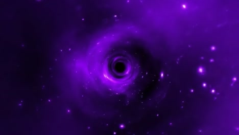 abstract black hole in space