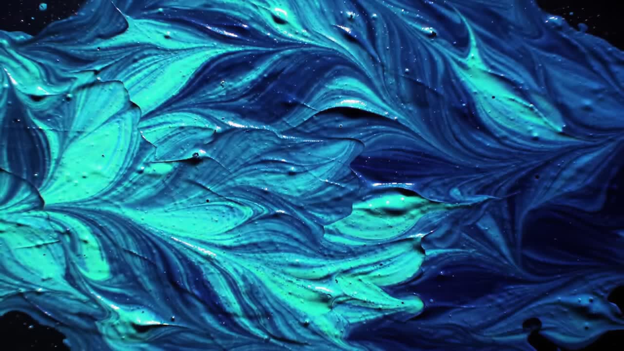 Abstract Fluid Paint Swirls