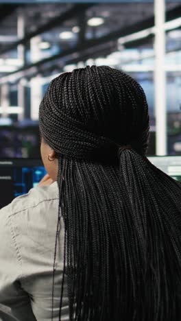 vertical video data center software developer using artificial intelligence deep learning model
