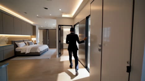luxury apartment tour - modern interior design