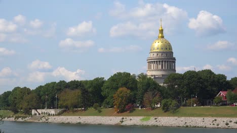 Establishing-shot-of-the-capital-building-in-Charleston-West-Virginia-2