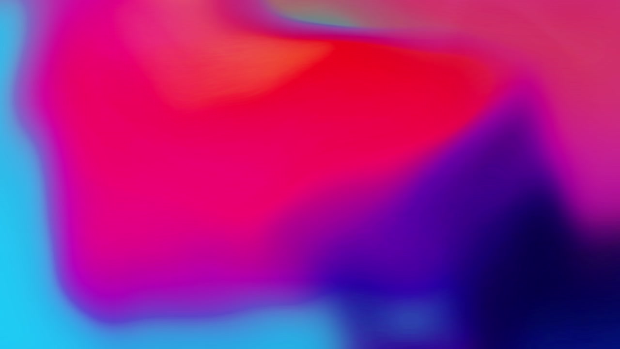 Trendy Fluid Blurred Gradient Background Loop Animation. Colorful Abstract liquid 3d shapes vibrant Holographic Holograph Luxury Fluid Lights Minimal Digital Gradient