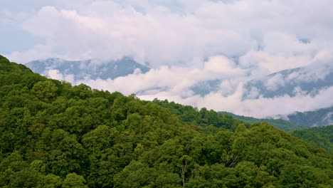drone explores the mood of the smoky mountains.