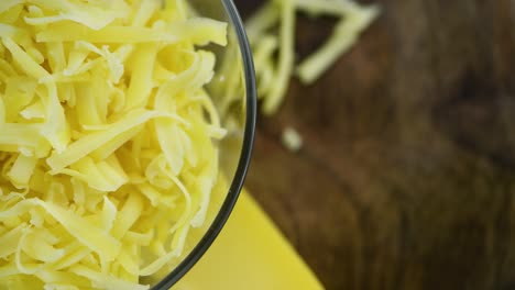 seamless loopable grated cheese