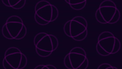 Rainbow-illusion-abstract-circles-pattern-on-black-gradient