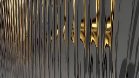 abstract geometric design with gold accents