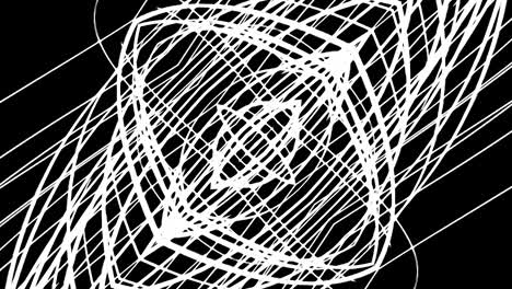 modello geometrico astratto in bianco e nero