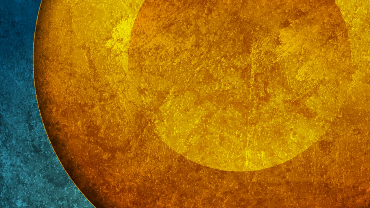 fondo de movimiento de material geométrico grunge azul y naranja