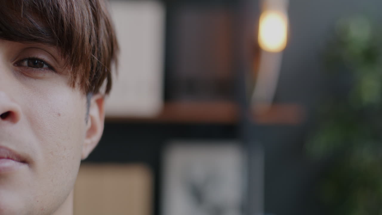 Close-up Portrait of a Man