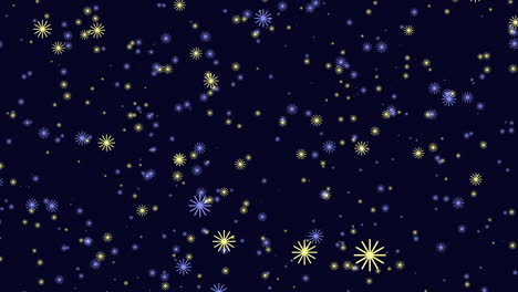noche estrellada una espectacular exhibición de estrellas multicolores en un cielo oscuro