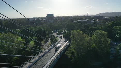 Drohnenaufnahme-Des-Campus-Der-Universität-Von-Queensland