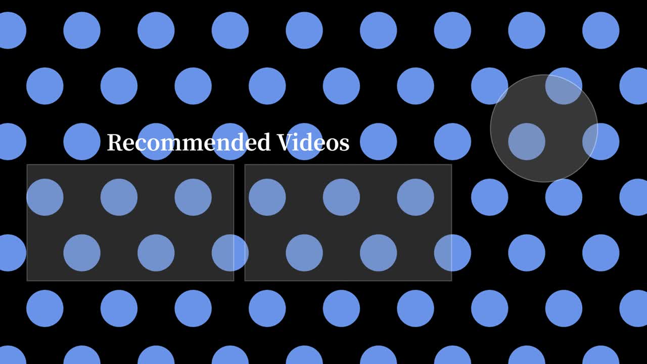 Small dot background end card ending screen motion graphics