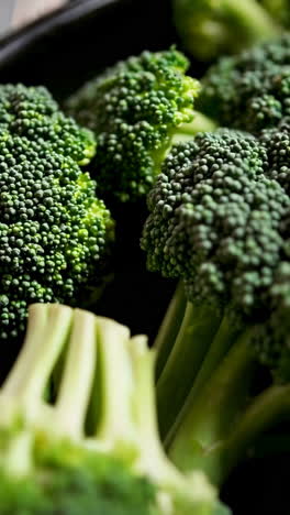 close-up of fresh broccoli
