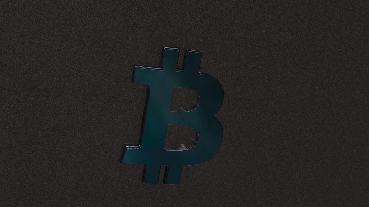 Símbolo bitcoin