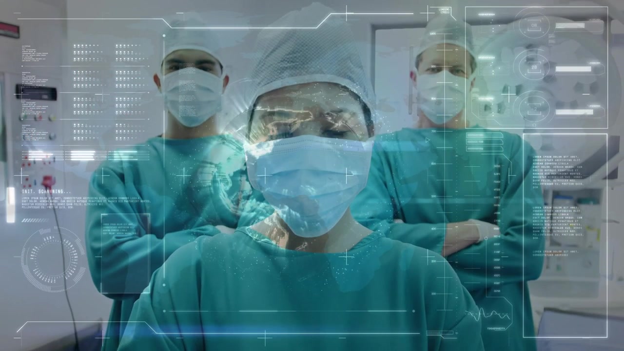 Animation of data processing over diverse doctors