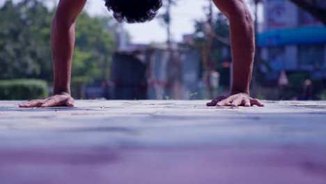 Doing-handstand