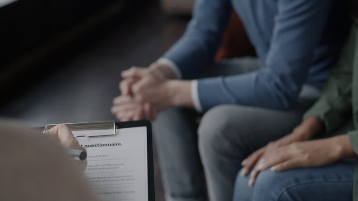 Couple's Therapy Session with Patient Questionnaire