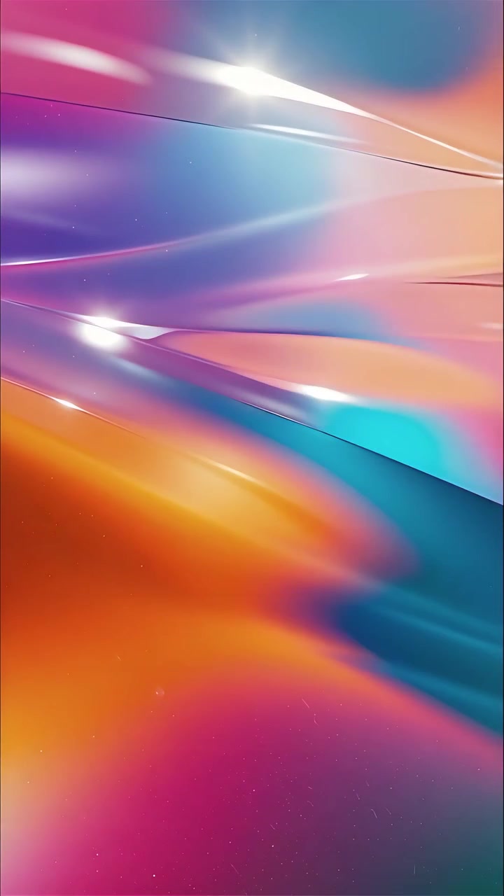 Abstraktní barevné gradientní pohyblivé pozadí 4K