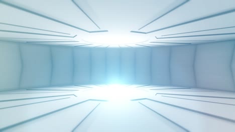 stage platform with bright light