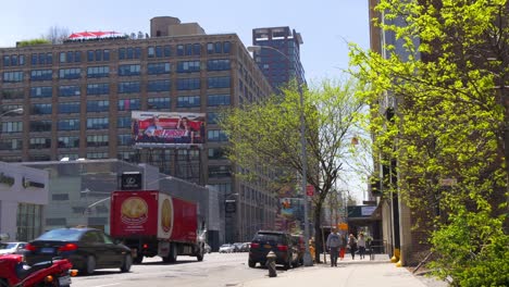 usa summer day light new york city east manhattan street life 4k