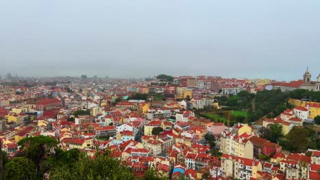 Lisbon-downtown-summer-day,-Portugal