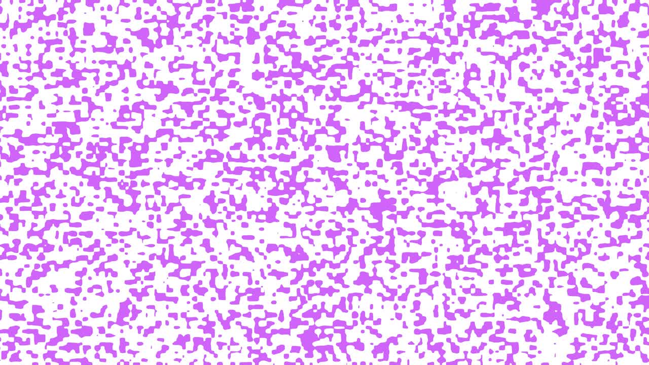 Abstract animation of pink shapes moving on white background. Seamless loop animated background, wallpaper.