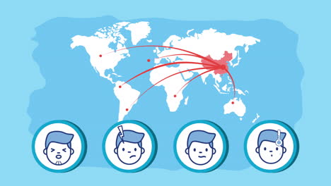 global spread of an illness