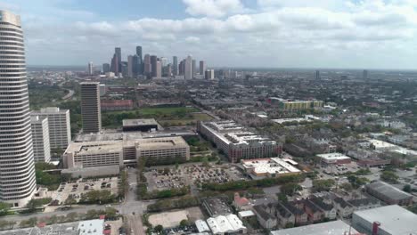 this video is about the surrounding landscape near downtown houston