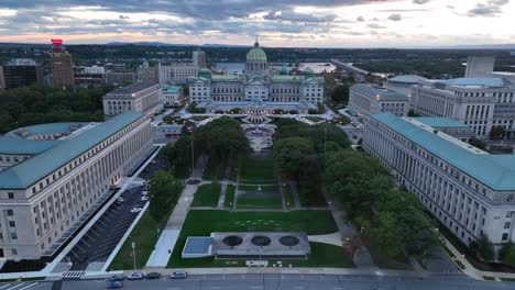 harrisburg pa capitol complex, susquehanna river and state street bridge