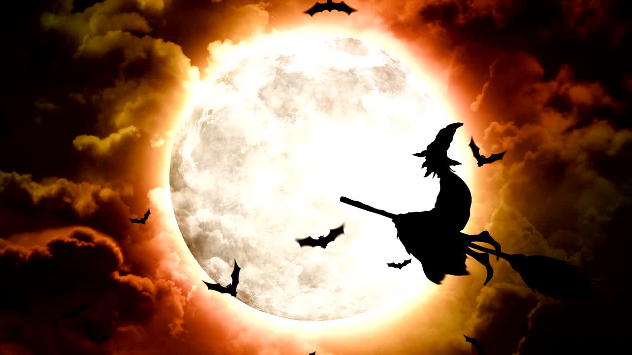 Pipistrelli e Streghe di Halloween