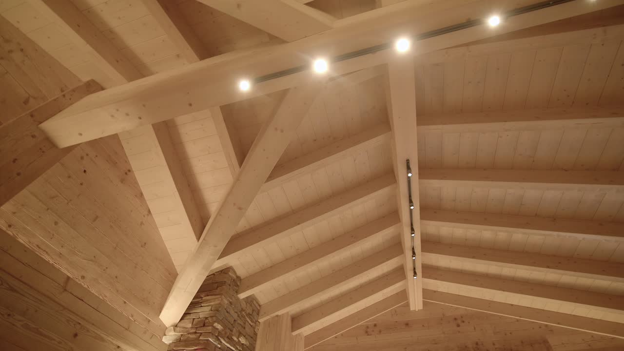 архитектурные современные деревянные работы деревянная рама деревянный покрытый потолок низкий угол