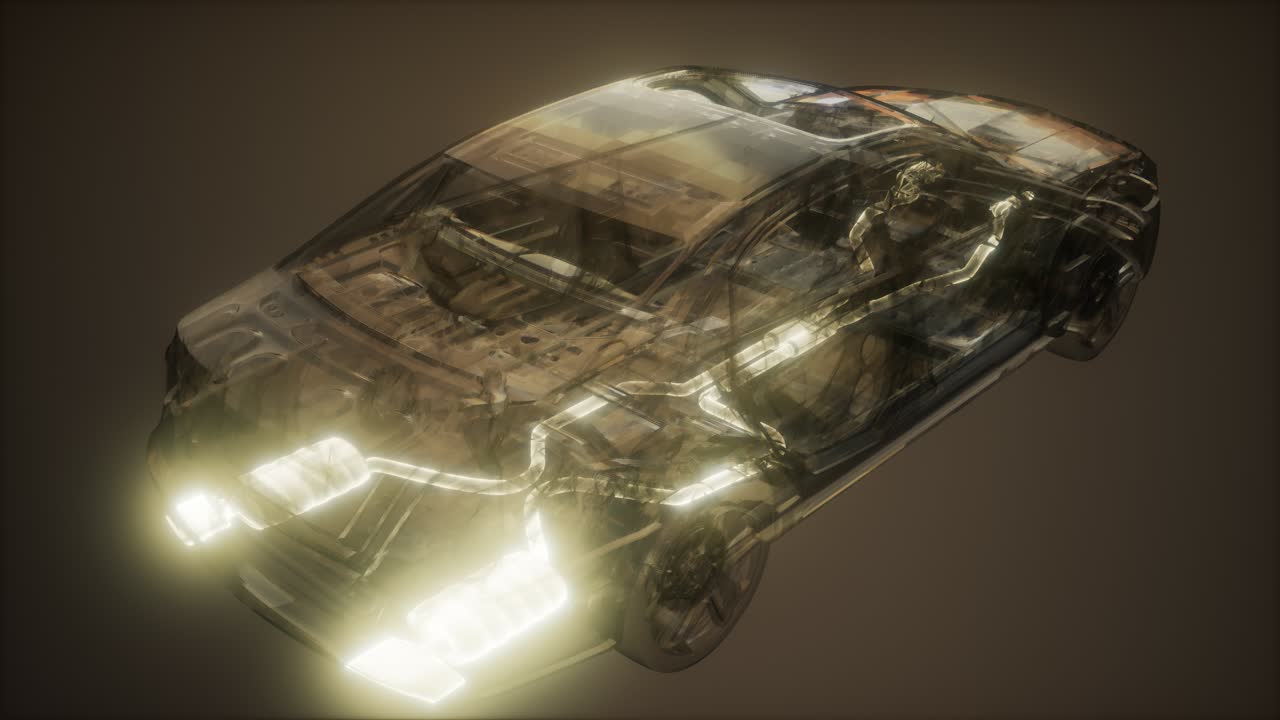 sistema de escape visible en el coche