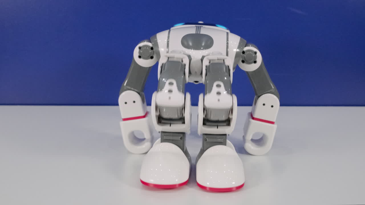 juguete de robot educativo con dos pedales