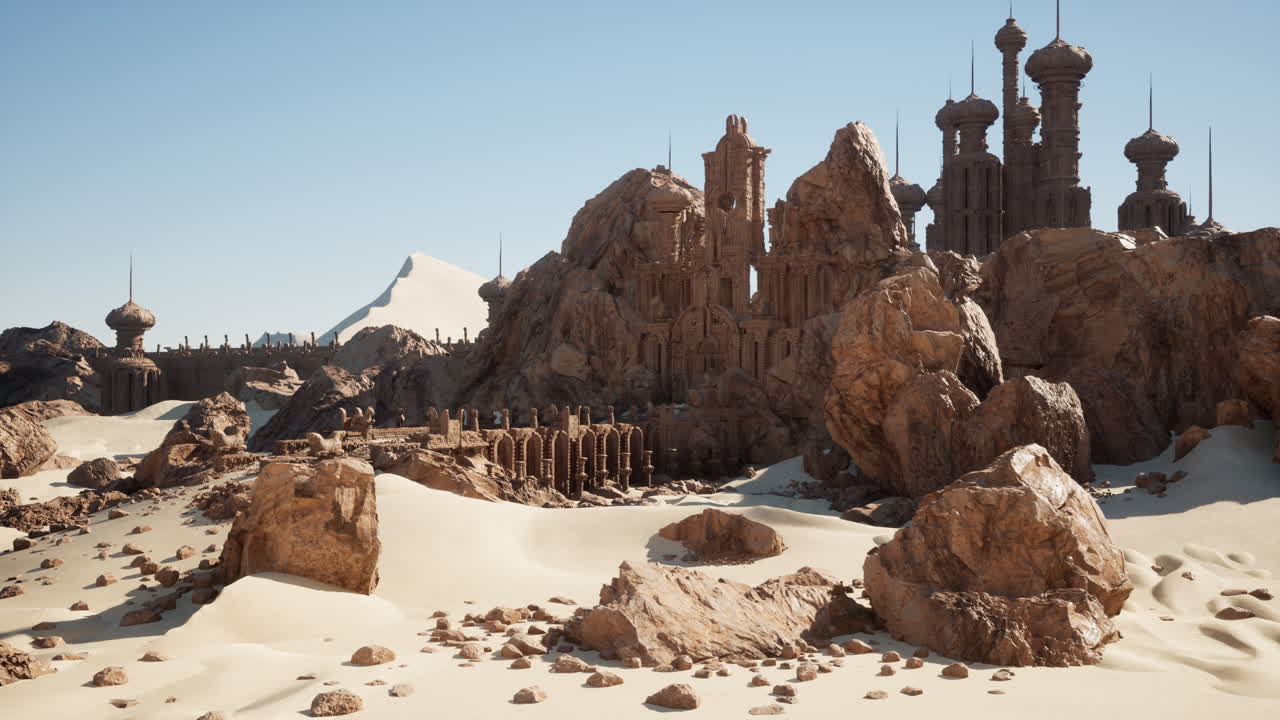 고대 사막 유적