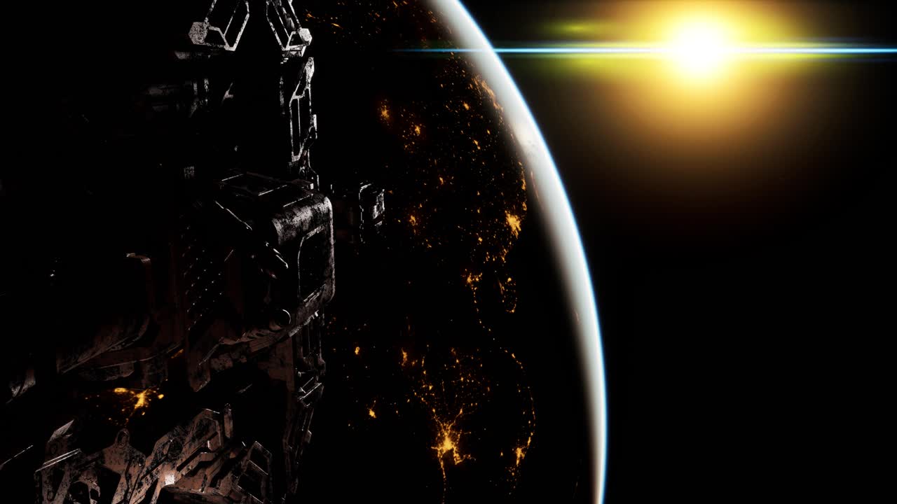 el planeta tierra visto desde el iss