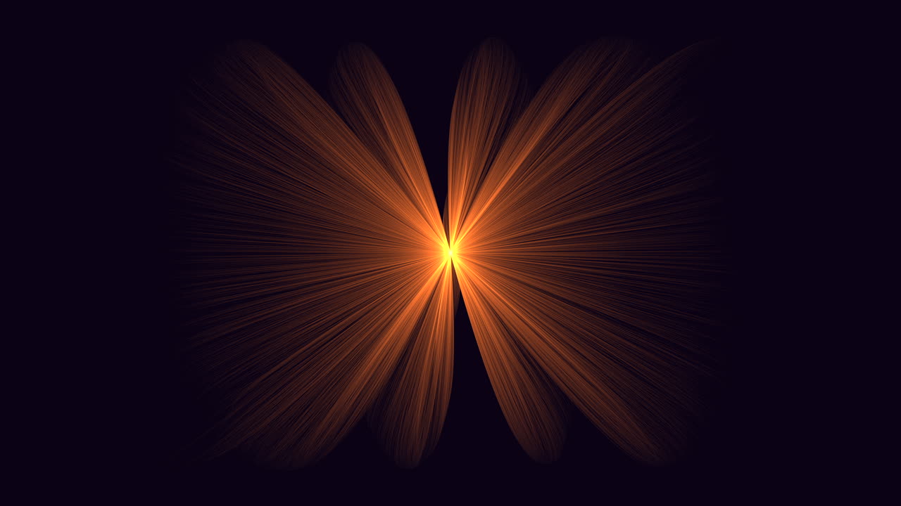 karanlık galakside sarı parıldayan yıldız