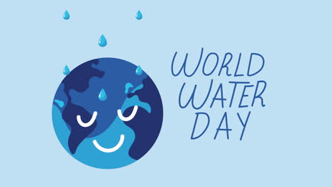 world water day illustration